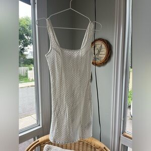 Urban outfitters waffle mini dress